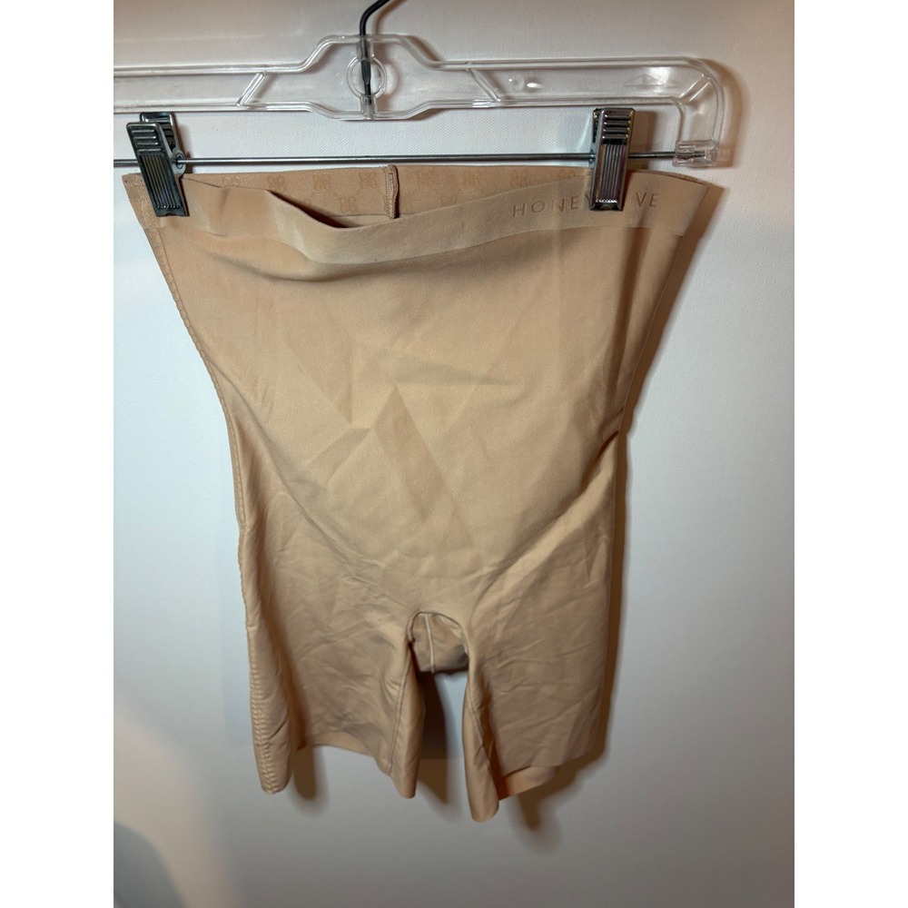 Honeylove SuperPower Mid-Waist Short Shapewear Sand NWT Size medium 442